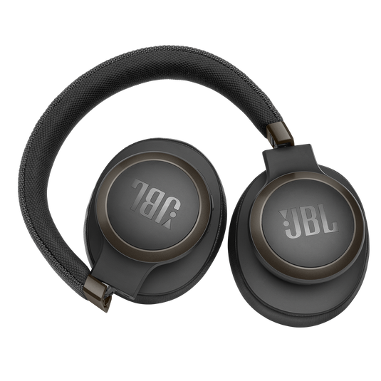 JBL Live 650BTNC - Black - Wireless Over-Ear Noise-Cancelling Headphones - Detailshot 5 image number null